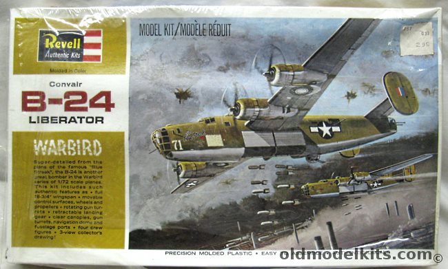 Revell 1/72 Convair B-24 Liberator Warbird, H203 plastic model kit